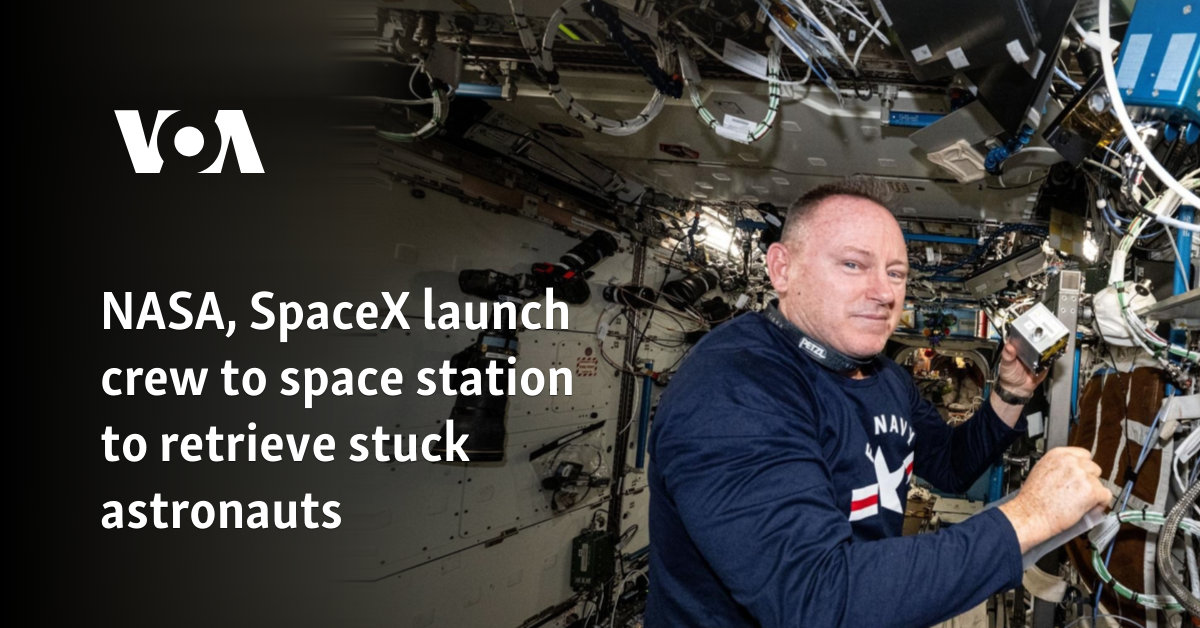 NASA và SpaceX phóng tàu vũ trụ lên trạm không gian, giải cứu phi hành gia mắc kẹt