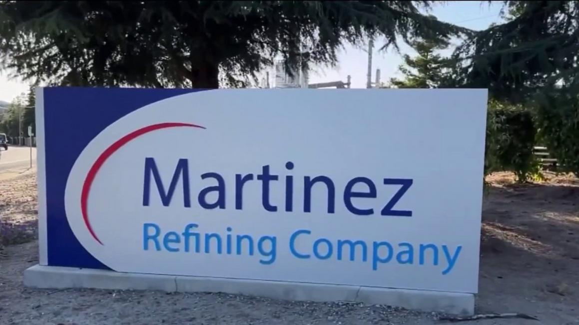 Nhà máy lọc dầu Martinez đốt khí, cảnh báo cộng đồng ở mức độ 1