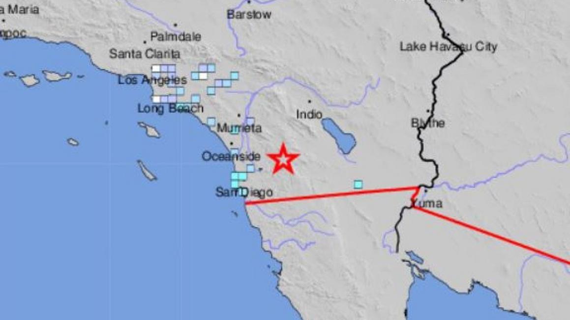 Động đất mạnh 5,2 độ richter làm rung chuyển khu vực Los Angeles, tâm chấn ở hạt San Diego