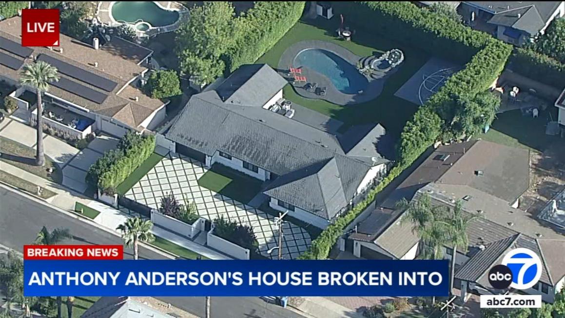 Nhà nam diễn viên Anthony Anderson bị trộm đột nhập ở Los Angeles