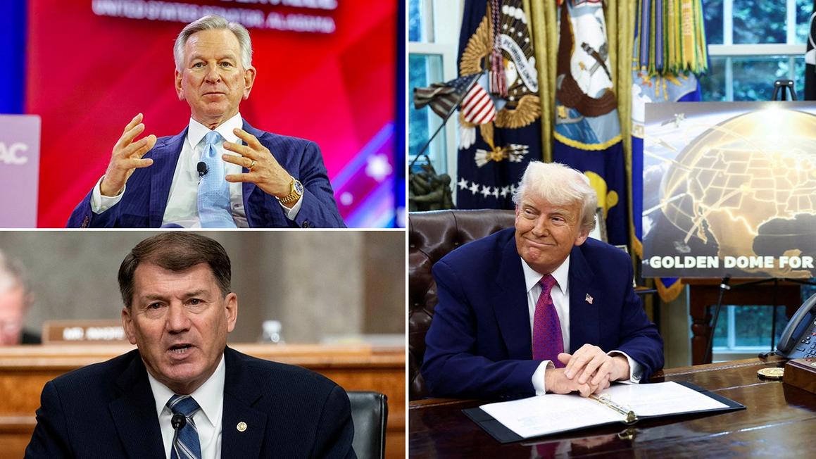 Tổng thống Donald Trump giới thiệu lá chắn tên lửa ‘Mái Vòm Vàng’, nhiều Thượng nghị sĩ bất ngờ