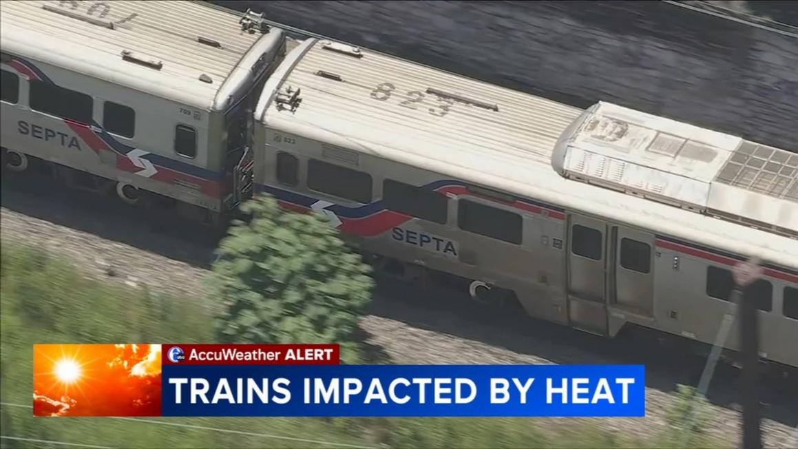 Nắng nóng gây khó khăn cho hành khách đi lại bằng SEPTA và Amtrak