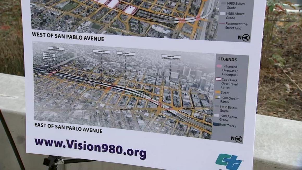 Caltrans Nghiên Cứu Tương Lai Xa Lộ I-980 Oakland: Các Lựa Chọn Được Đưa Ra