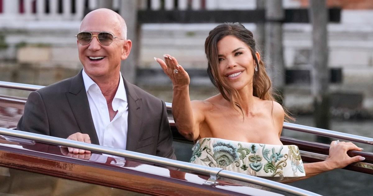 Đám cưới xa hoa của Jeff Bezos và Lauren Sanchez tại Venice thu hút nhiều ngôi sao và cả người biểu tình