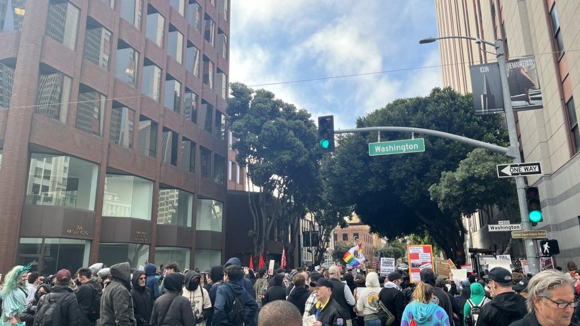 ICE protest SF