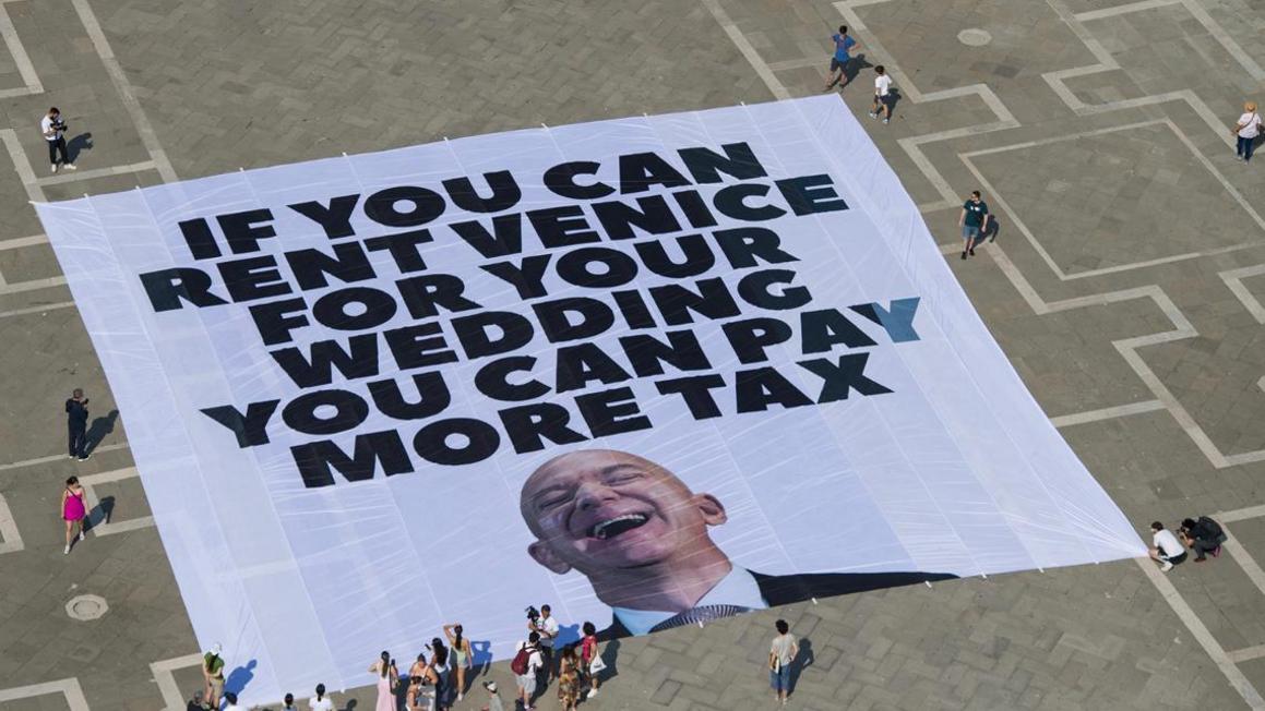 Đám cưới Jeff Bezos tại Venice: Lễ kỷ niệm xa hoa đối mặt với làn sóng phản đối