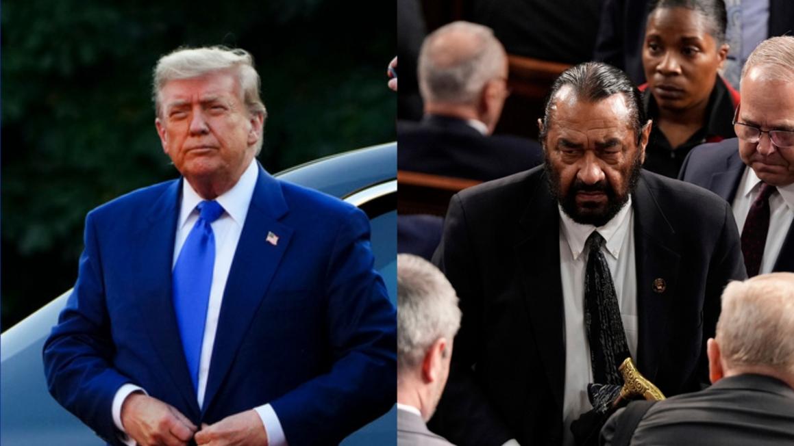 Hạ viện bỏ phiếu bác bỏ nỗ lực luận tội Tổng Thống Trump của Dân biểu Al Green