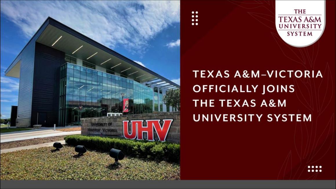 Đại học Texas A&M–Victoria Nhận Tên Mới và Khoản Đầu Tư 25 Triệu Đô La