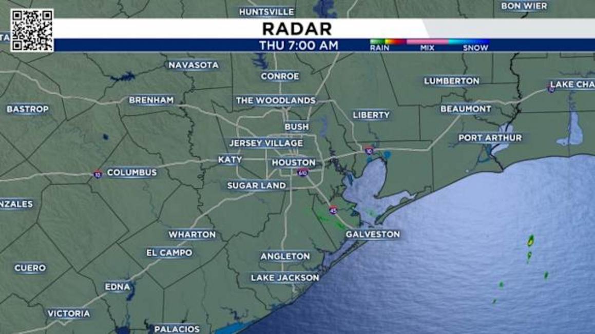 Nhiệt độ mùa hè, mưa giông rải rác dự kiến tại Houston vào Thứ Năm