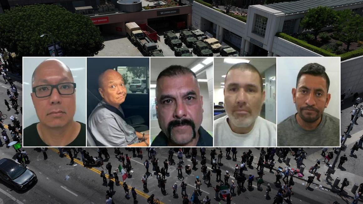 ICE Bắt Giữ 'Những Kẻ Tội Phạm Nguy Hiểm Nhất' Ở Los Angeles Giữa Lúc Người Biểu Tình Bênh Vực Tội Phạm