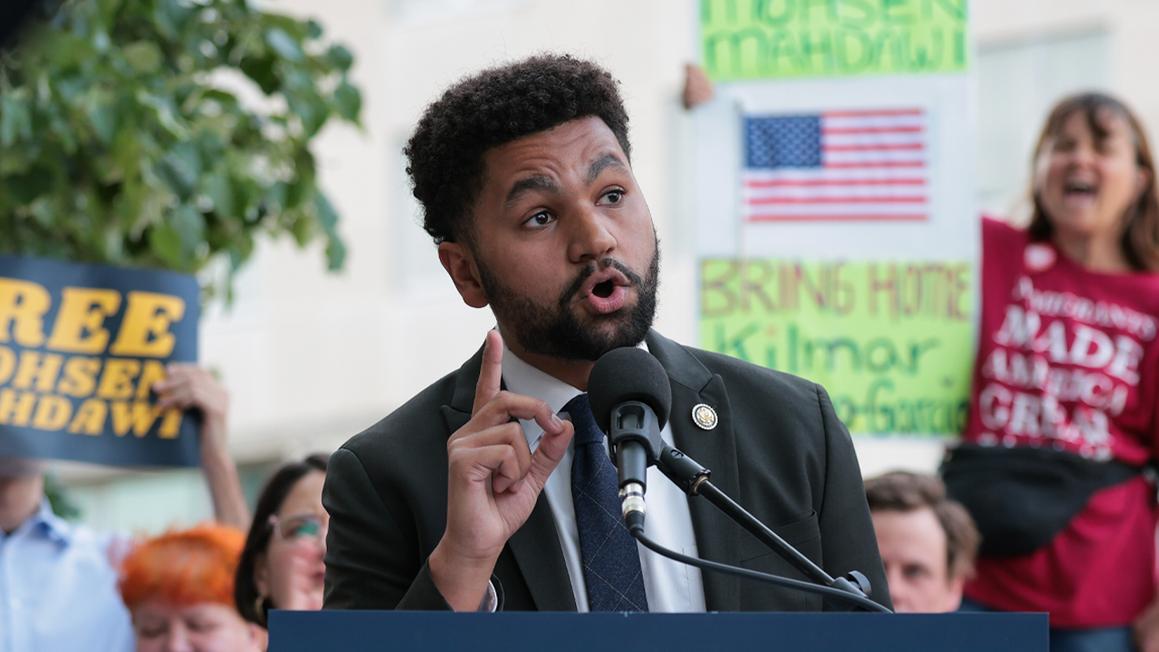 maxwell frost speaks at event photo