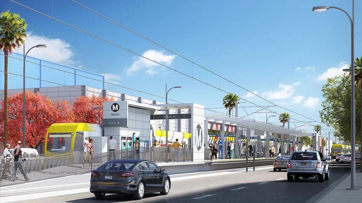 Hạn chế giao thông cuối tuần tại Van Nuys cho dự án tàu điện Metro