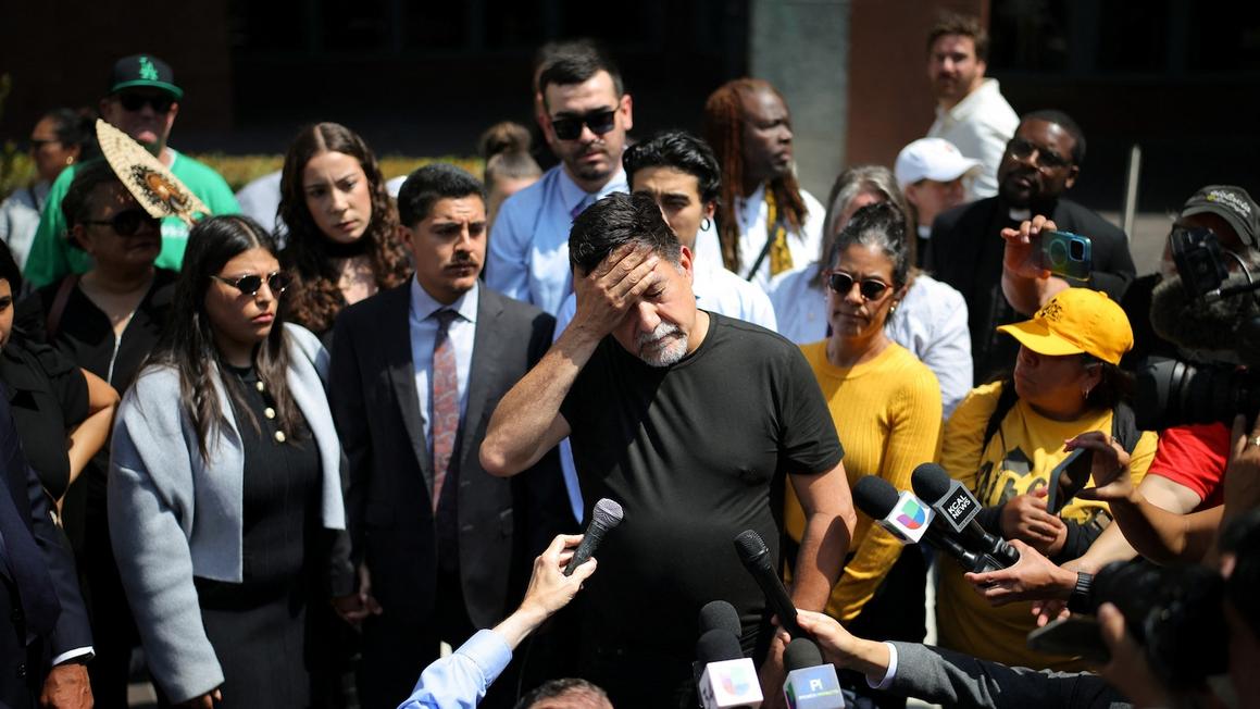 David Huerta là ai, lãnh đạo công đoàn bị bắt khi biểu tình ở Los Angeles?