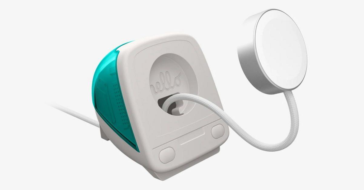Spigen ra mắt đế sạc Apple Watch mang dáng dấp iMac G3 cổ điển