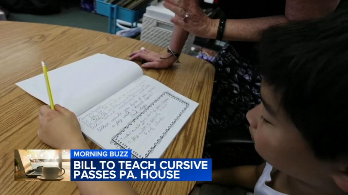 Yêu cầu viết chữ thảo cho học sinh Pennsylvania được thông qua tại Hạ Viện