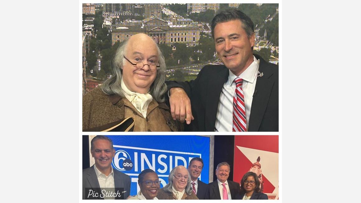 Ben Franklin ‘tái xuất’ trên đài 6abc!