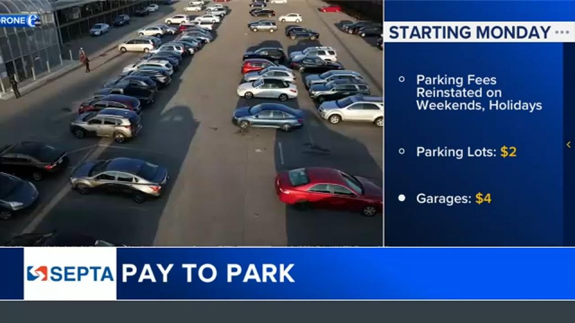 SEPTA áp phí đậu xe cuối tuần và ngày lễ