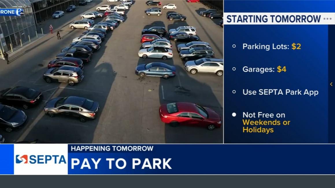Philadelphia: SEPTA bắt đầu thu phí đậu xe từ thứ Hai