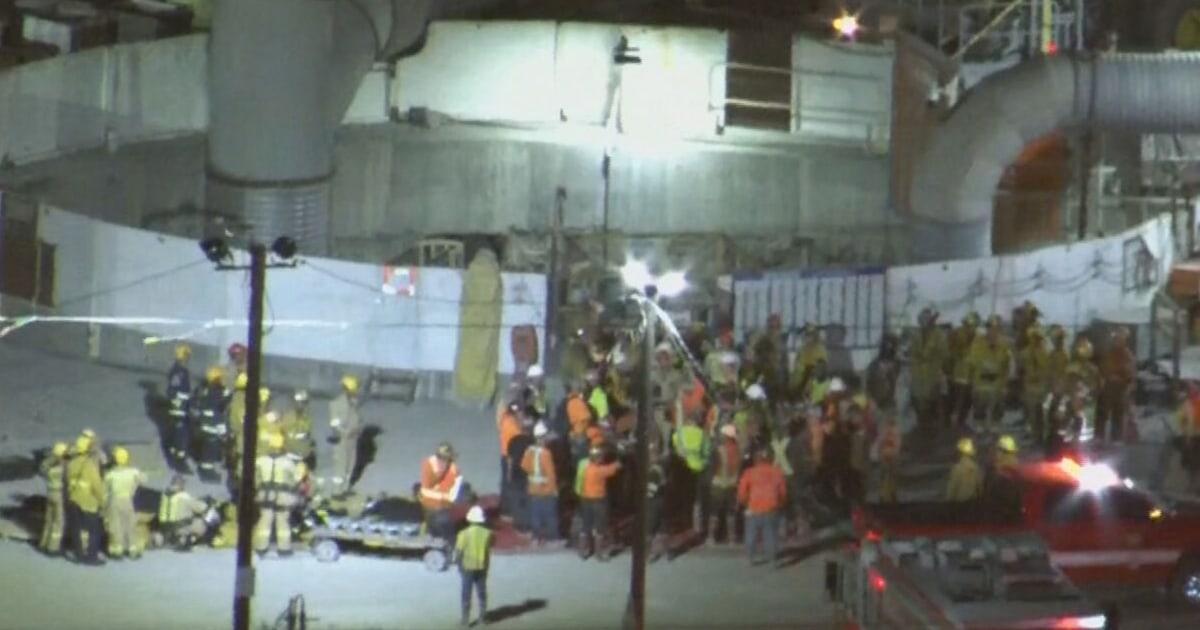 Los Angeles: Cứu 31 công nhân mắc kẹt trong hầm