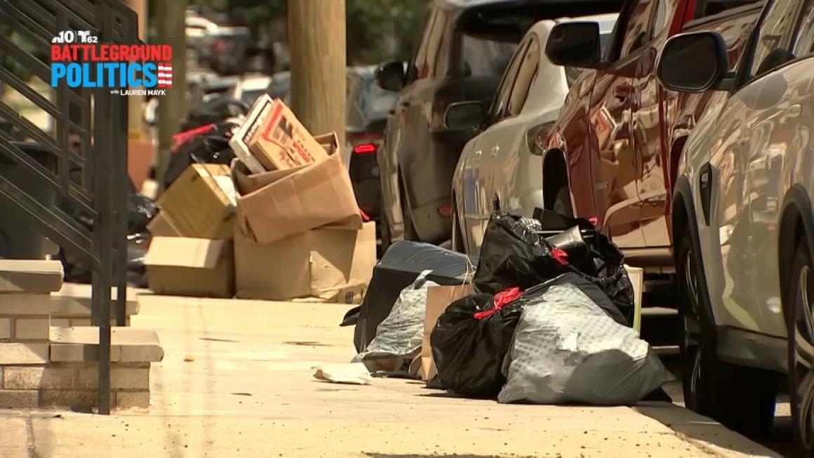 AFSCME Strike Trash