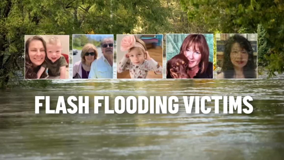 Flash flooding victims Bucks Count