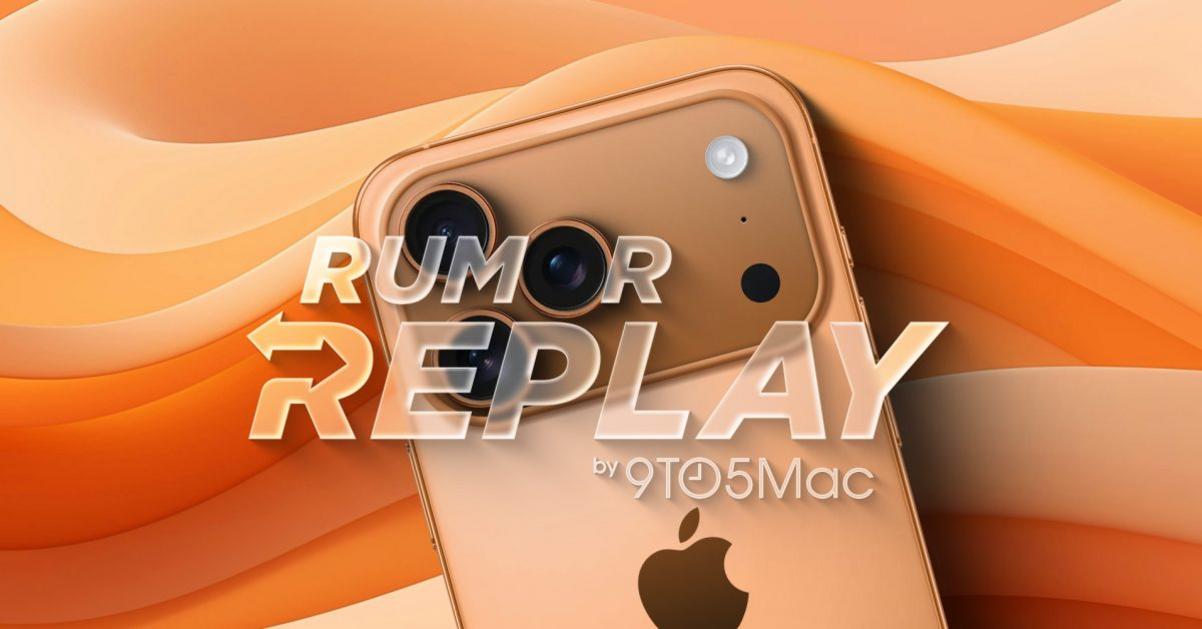 Rumor Replay iPhone 17 Pro mockup