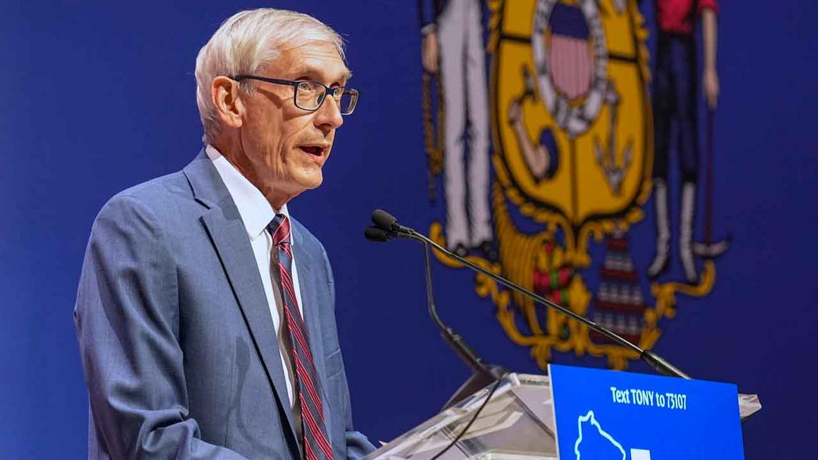 Wisconsin governor Tony evers