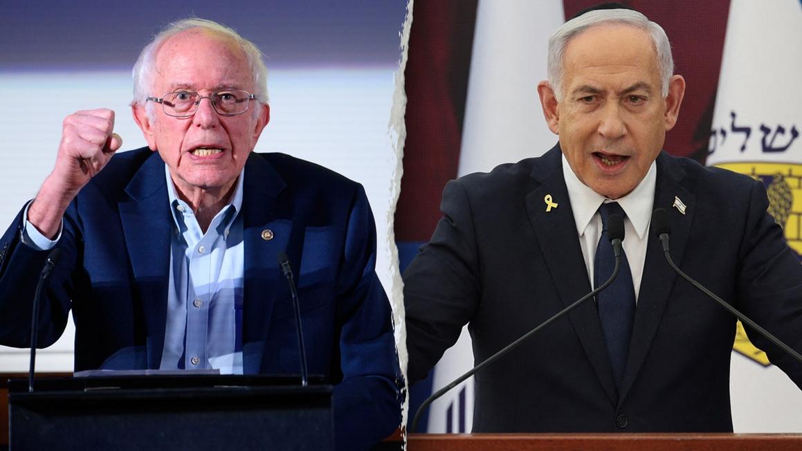 bernie sanders benjamin netanyahu