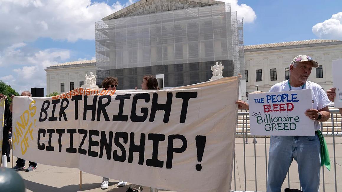 birthright citizenship banner