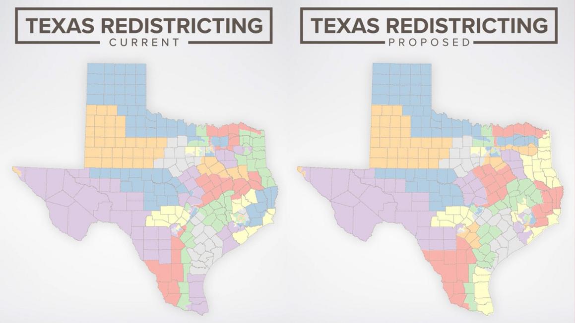 Texas House Họp Về Bản Đồ Tái Phân Chia Khu Vực Bầu Cử, Ảnh Hưởng Houston