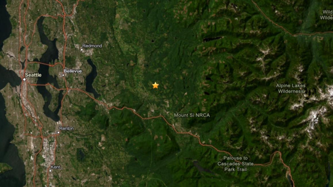 Động đất 2.8 độ Richter rung chuyển Fall City, Washington
