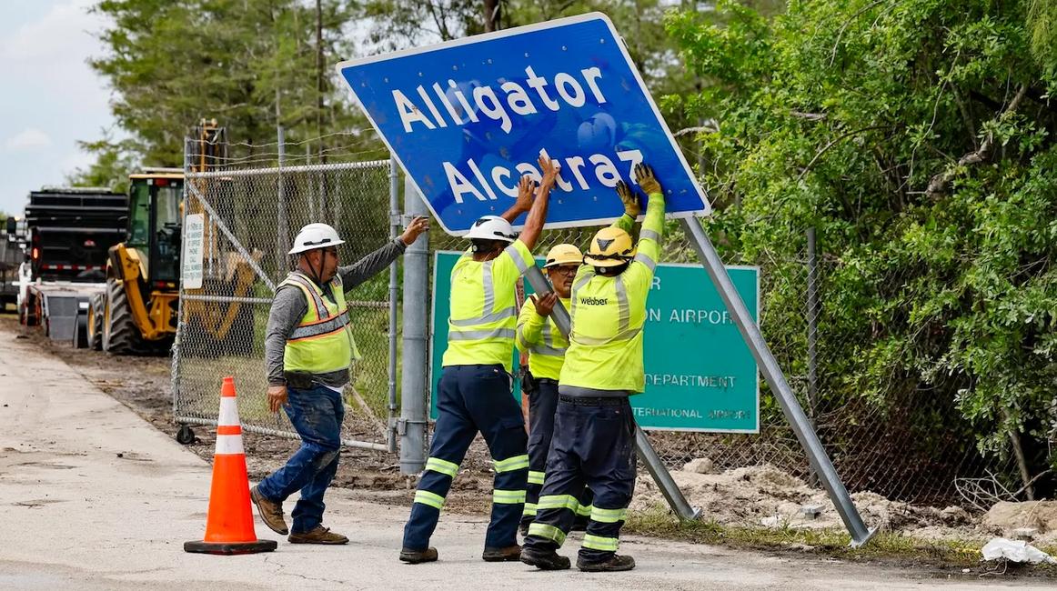gettyimages aligator alcatraz 2025 1