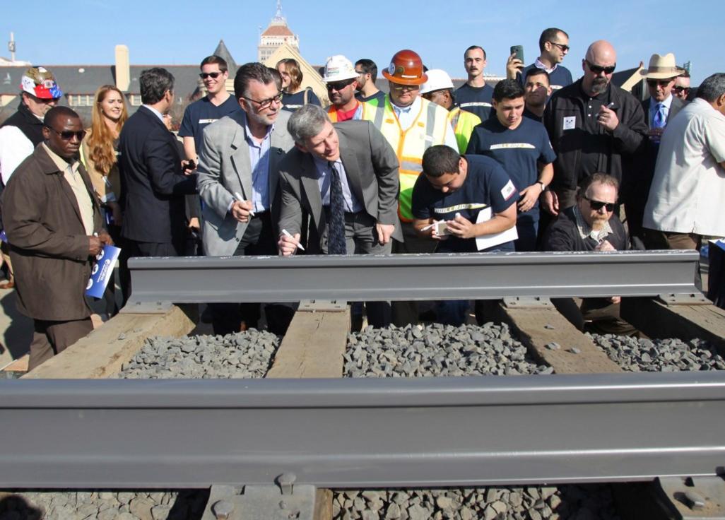 high speed rail ground breaking