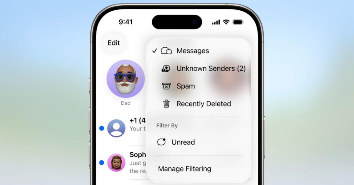 ios 26 unwanted senders