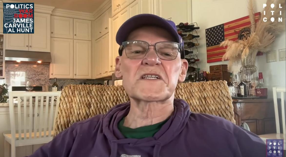 james carville speaks on politicon