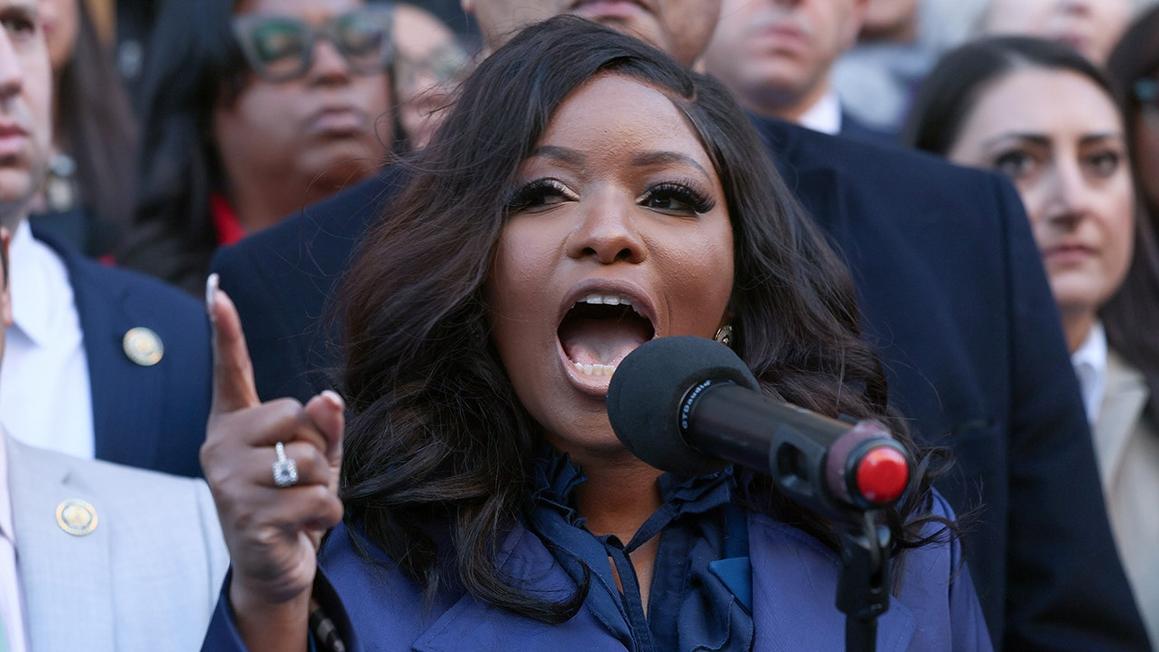jasmine crockett shouting 1