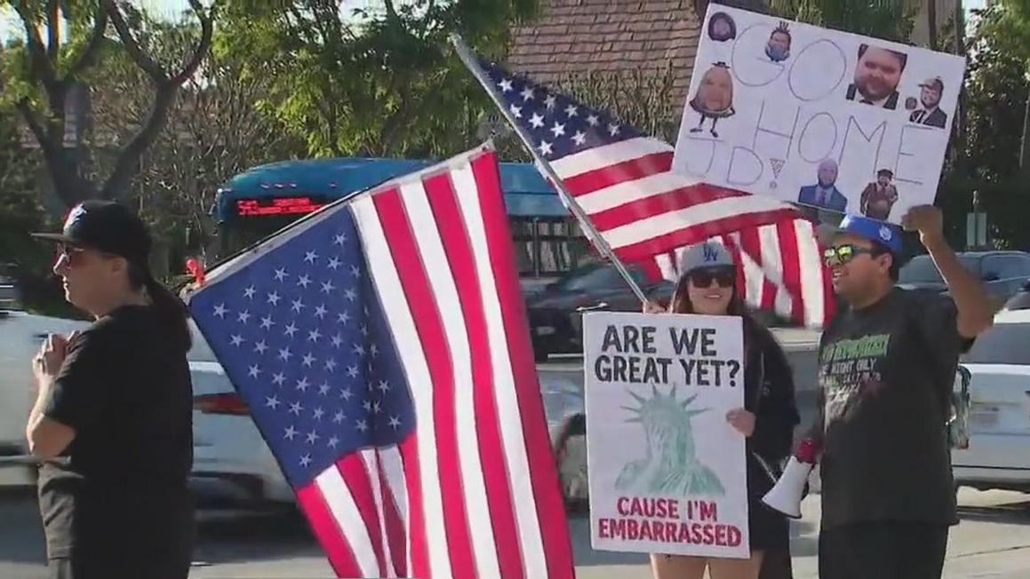 jd vance disney protests