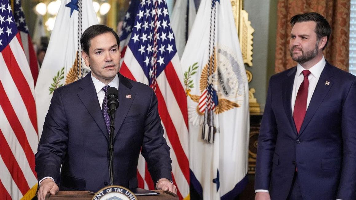 Ngoại trưởng Rubio hạ thấp dự đoán tranh cử năm 2028, ủng hộ ông Vance 1 marco rubio jd vance