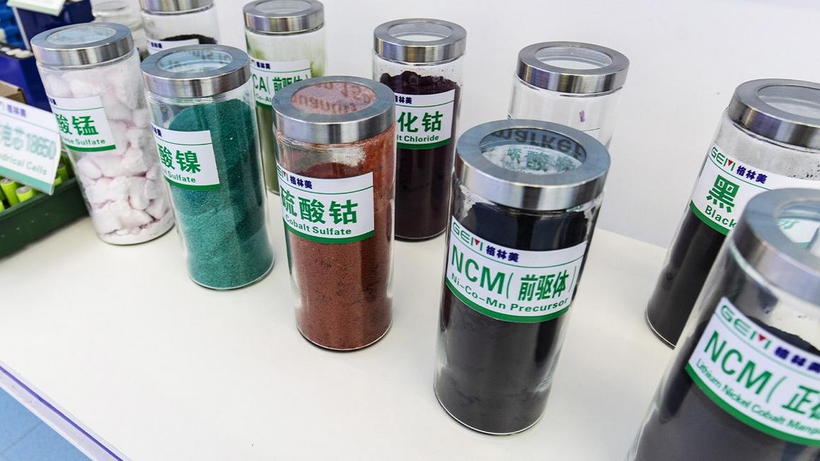 minerals china