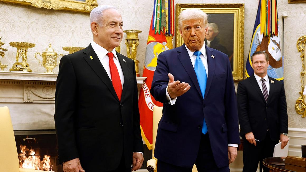 Trump gặp Thủ tướng Israel Netanyahu tại Tòa Bạch Ốc