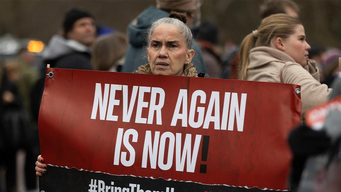 never again protest