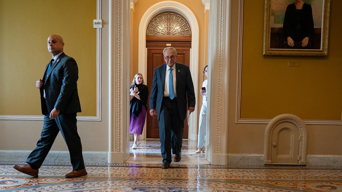 schumer budget vote
