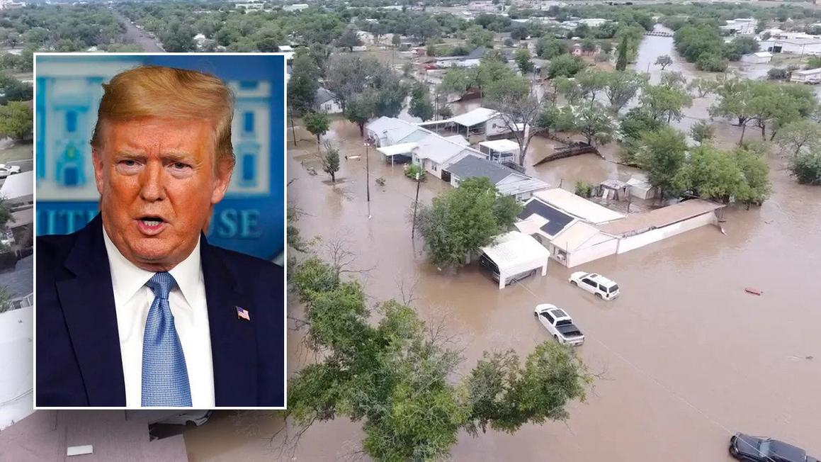 TT Trump bị chỉ trích vì lũ lụt kinh hoàng ở Texas