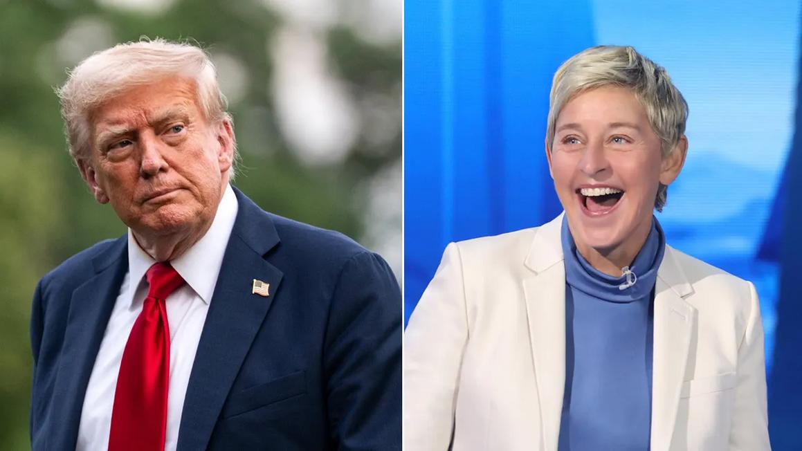 trump ellen degeneres