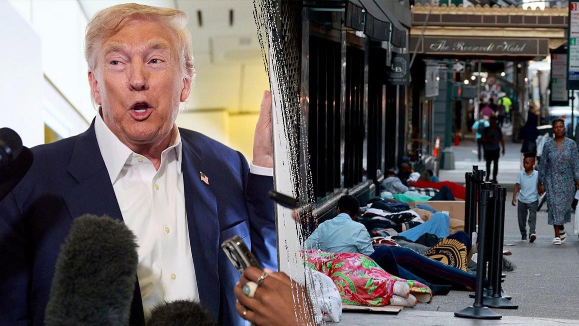 trump migrant hotel