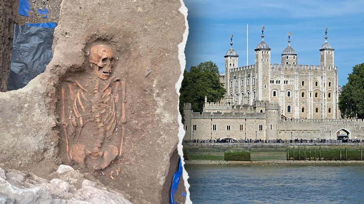 Khai quật Tháp London: Phát hiện hài cốt nghi của nạn nhân чума