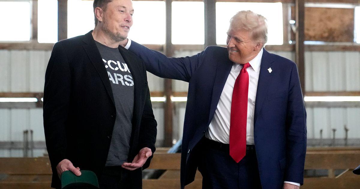 Ảnh cho thấy quan hệ Trump-Musk trước khi tái bùng nổ