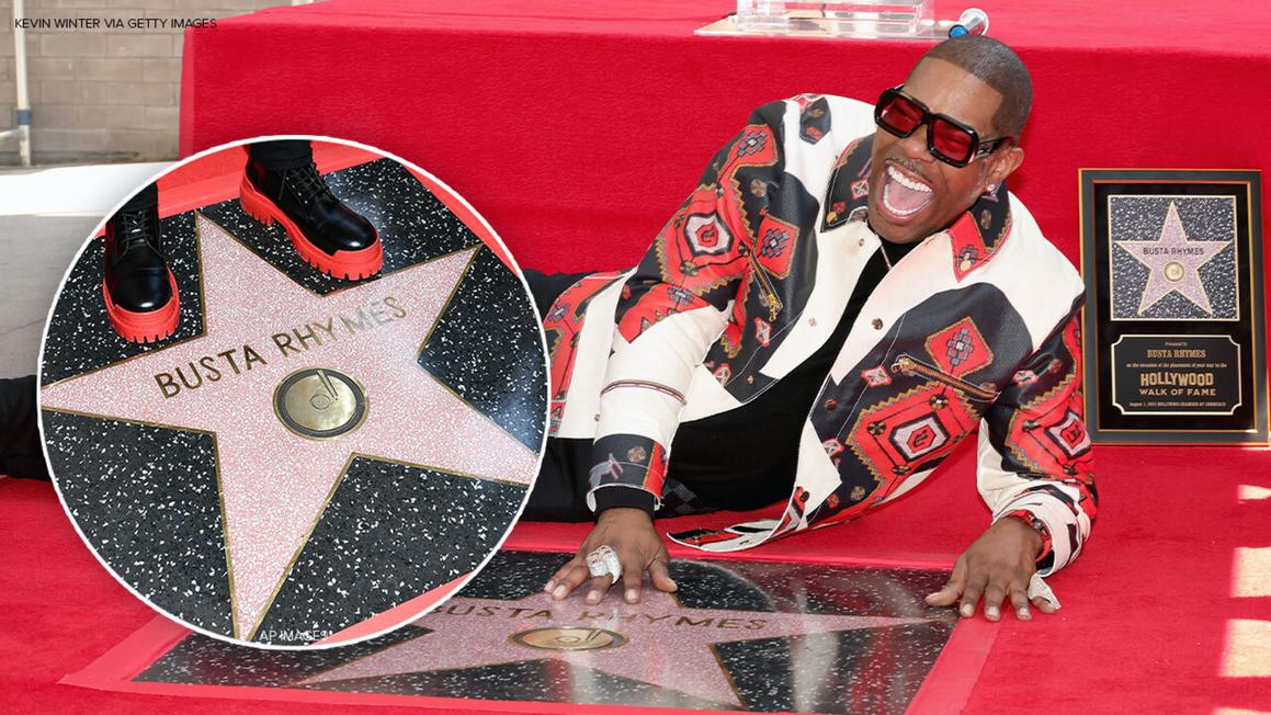 Busta Rhymes vinh dự nhận sao trên Đại lộ Danh vọng Hollywood