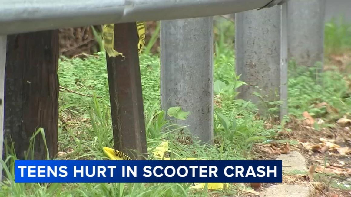 17455645 080625 wpvi teens injured scooter crash 5pm video vid