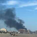 Cháy lớn tại Atlantic City, khói bốc cao hàng cây số dọc bờ biển New Jersey